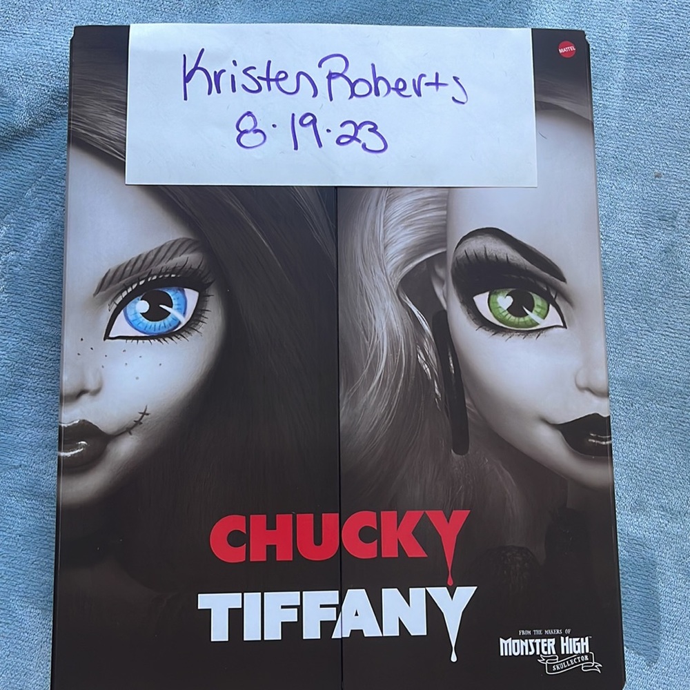 Monster High Chucky and Tiffany dolls